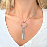 Bjorn Sigourd Ostern for David Andersen Silver Torque & Pendant-Charlotte Sayers Antique Jewellery