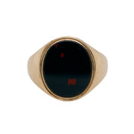 Bloodstone Signet Ring-Charlotte Sayers Antique Jewellery