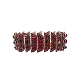 Bohemian Garnet Bracelet-Charlotte Sayers Antique Jewellery
