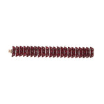 Bohemian Garnet Bracelet-Charlotte Sayers Antique Jewellery