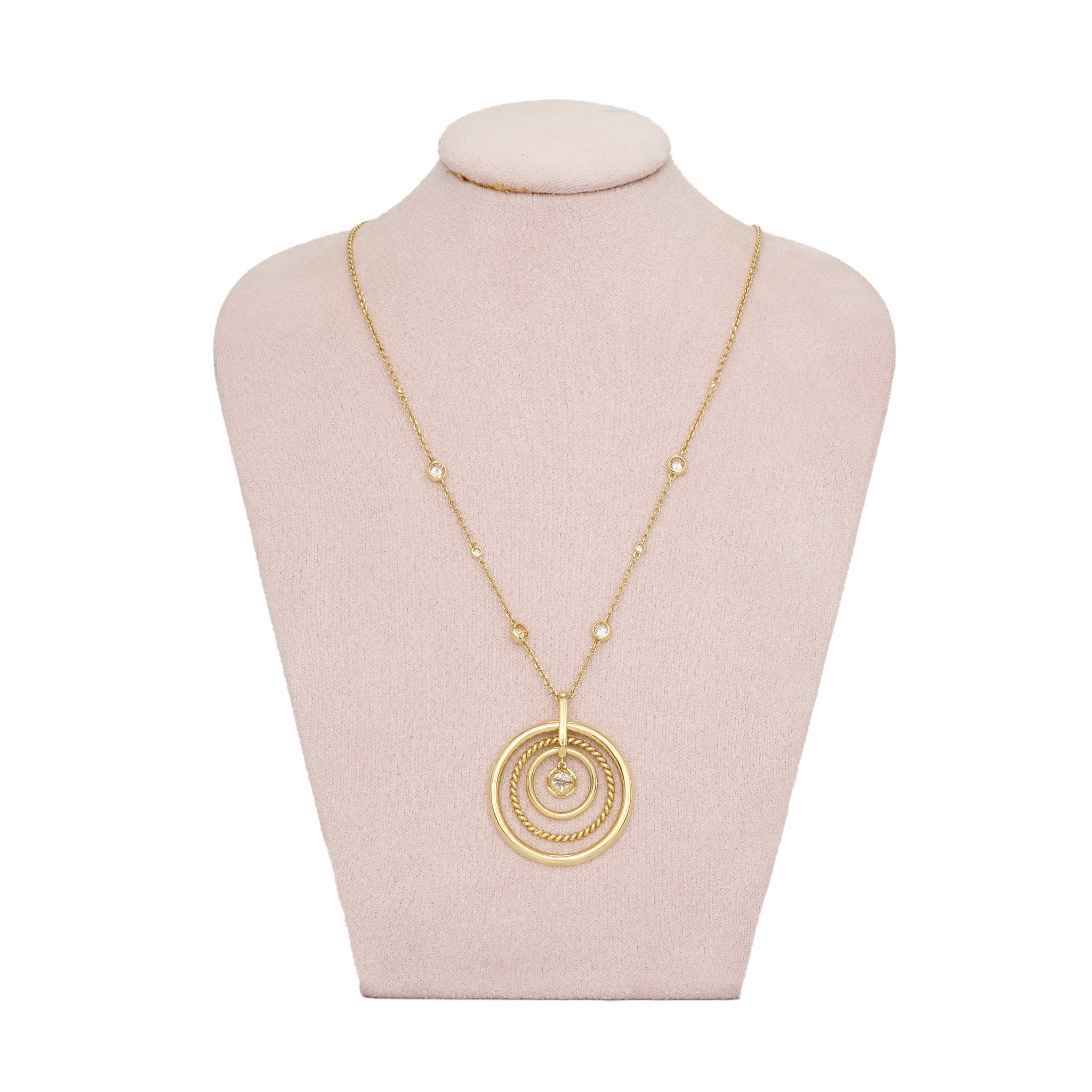 Boodles Roulette Diamond Pendant Necklace-Charlotte Sayers Antique Jewellery