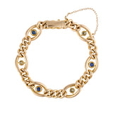 Sapphire and Diamond Bracelet