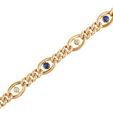 Sapphire and Diamond Bracelet