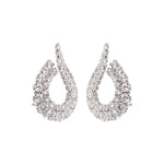 Brilliant Cut Diamond Earrings-Charlotte Sayers Antique Jewellery