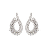 Brilliant Cut Diamond Earrings-Charlotte Sayers Antique Jewellery