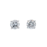 Brilliant Cut Diamond Stud Earrings-Charlotte Sayers Antique Jewellery