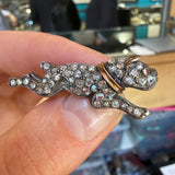 Bulldog Brooch-Charlotte Sayers Antique Jewellery