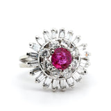 Burma Ruby and Diamond Ring-Charlotte Sayers Antique Jewellery