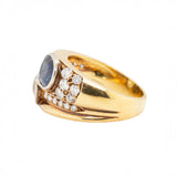 Vintage Sapphire and Diamond Ring