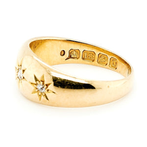Diamond Star Gypsy Ring