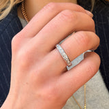 Vintage Diamond Eternity Band Ring