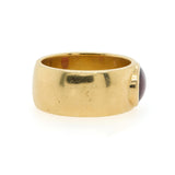 Cabochon Garnet Ring-Charlotte Sayers Antique Jewellery