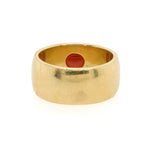 Cabochon Garnet Ring-Charlotte Sayers Antique Jewellery
