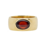 Cabochon Garnet Ring-Charlotte Sayers Antique Jewellery