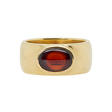 Cabochon Garnet Ring-Charlotte Sayers Antique Jewellery