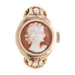 Cameo Watch Ring-Charlotte Sayers Antique Jewellery