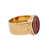 Carnelian Signet Ring-Charlotte Sayers Antique Jewellery