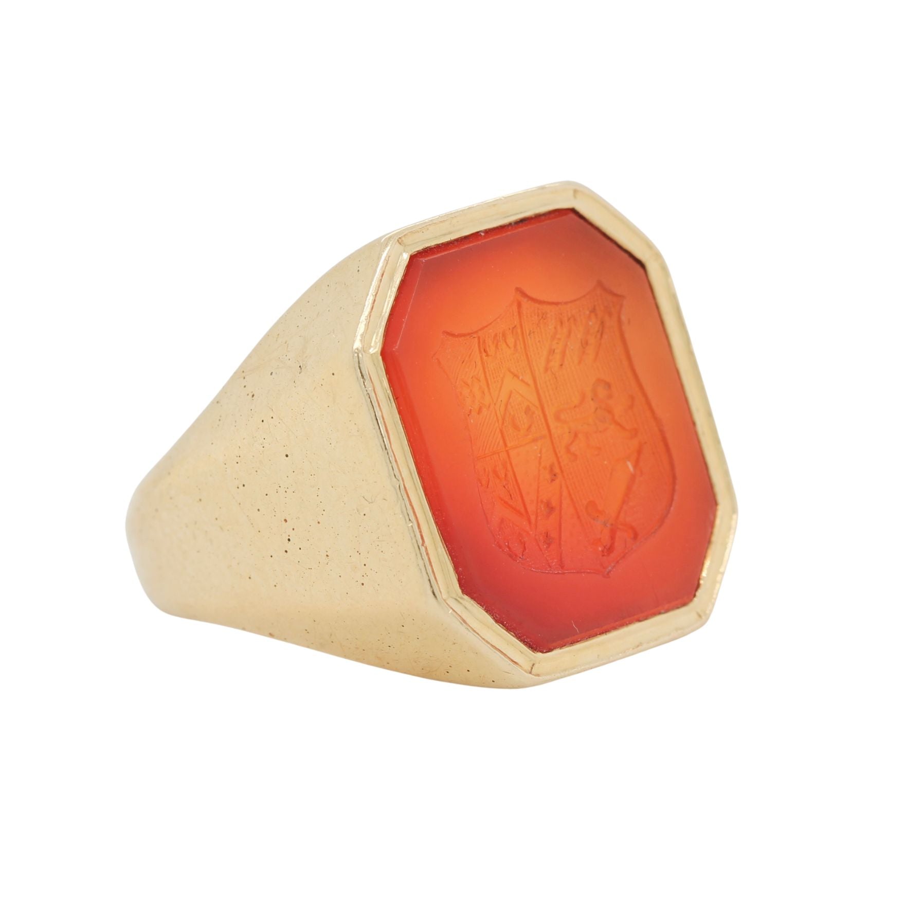 Carnelian Signet Ring-Charlotte Sayers Antique Jewellery