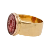 Carnelian Signet Ring-Charlotte Sayers Antique Jewellery