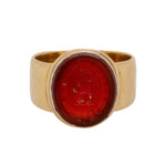 Carnelian Signet Ring-Charlotte Sayers Antique Jewellery