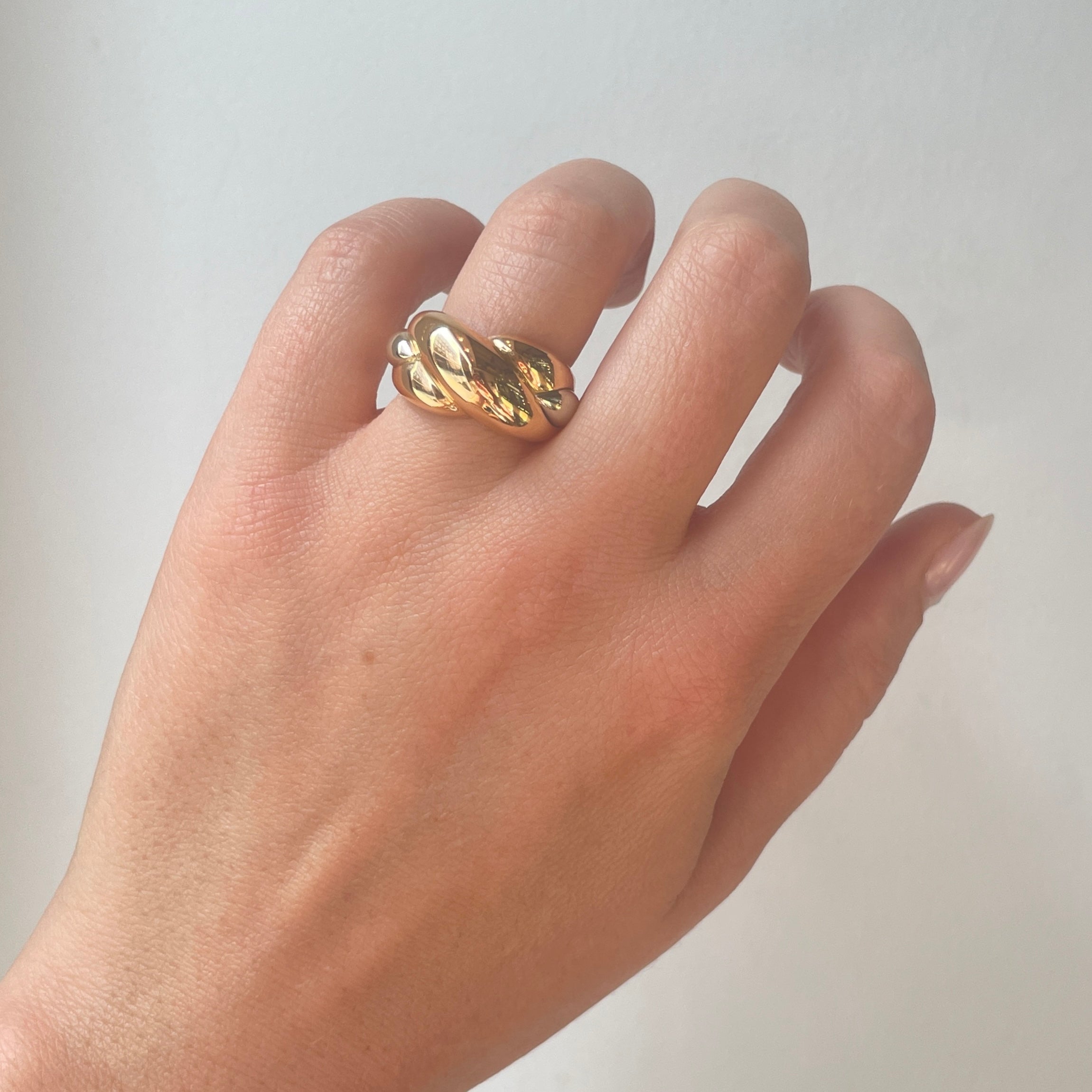 Cartier Gold Ring-Charlotte Sayers Antique Jewellery