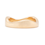 Cartier Gold Wavy Ring-Charlotte Sayers Antique Jewellery