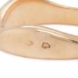 Cartier Gold Wavy Ring-Charlotte Sayers Antique Jewellery