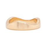 Cartier Gold Wavy Ring-Charlotte Sayers Antique Jewellery