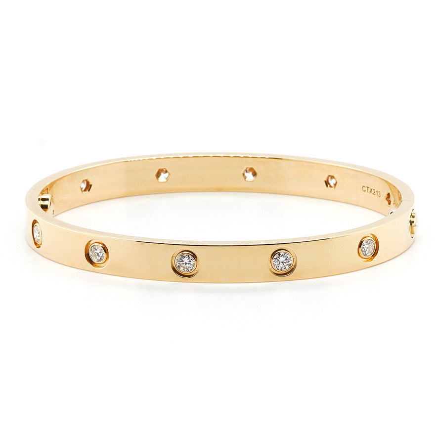 Cartier Love Bangle-Charlotte Sayers Antique Jewellery