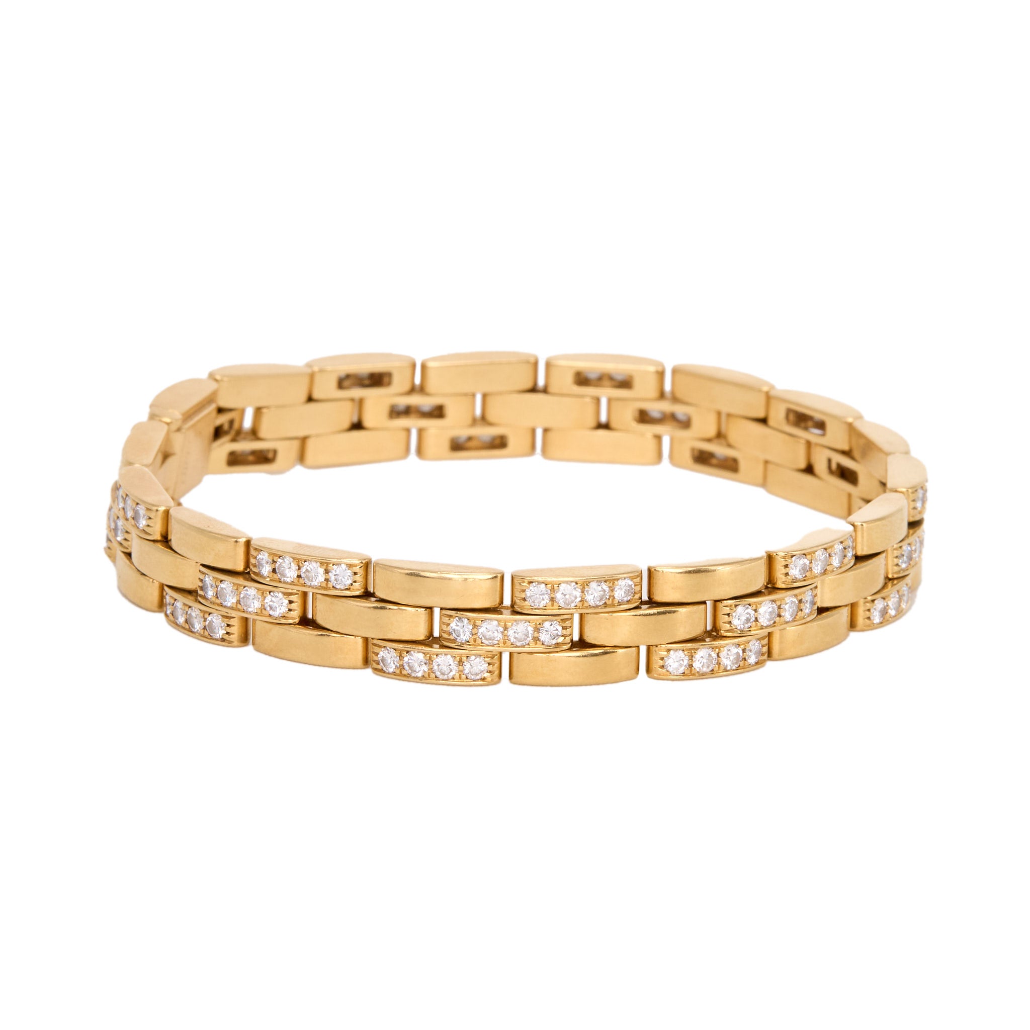 Cartier Maillon Panthère Bracelet-Charlotte Sayers Antique Jewellery