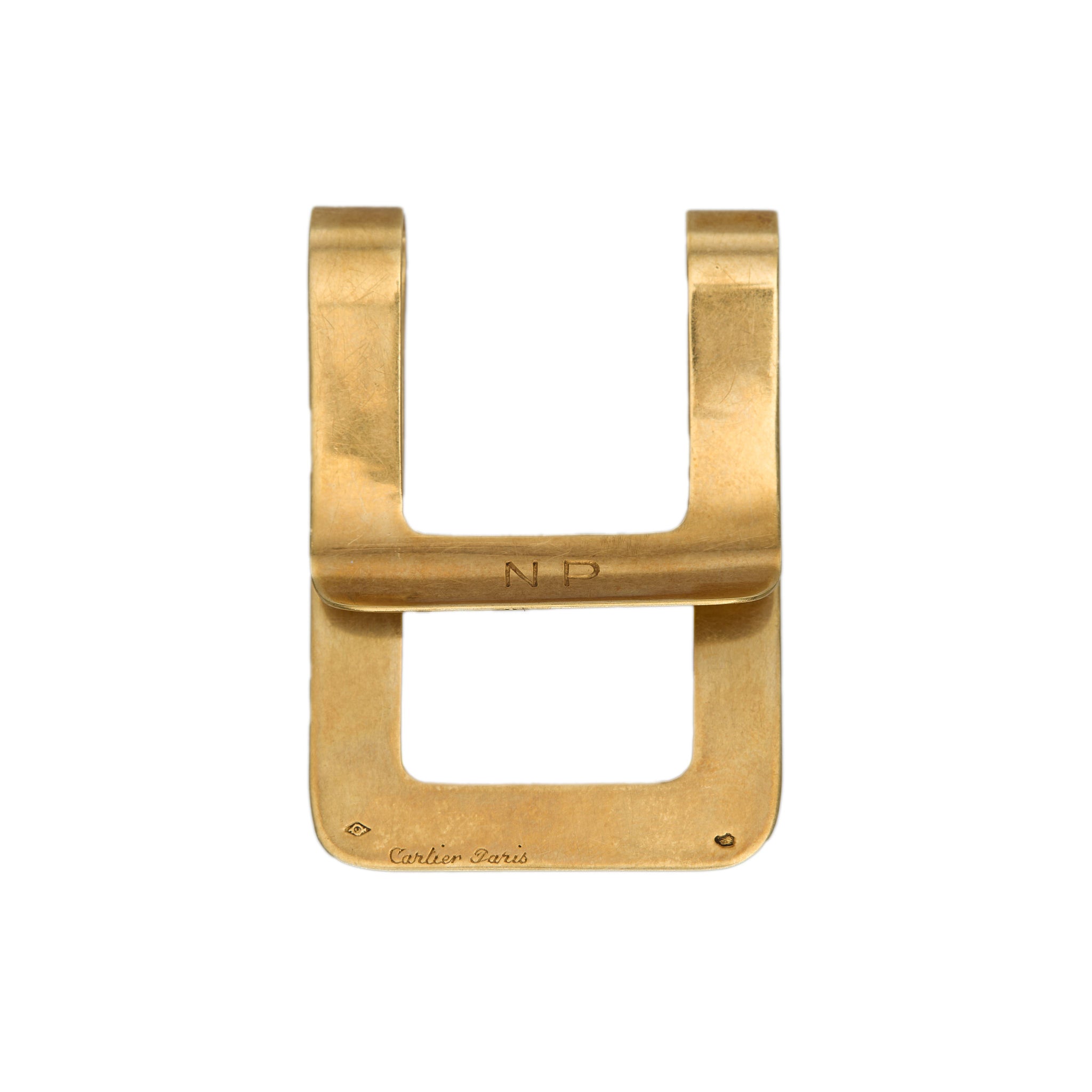 Cartier Money Clip-Charlotte Sayers Antique Jewellery