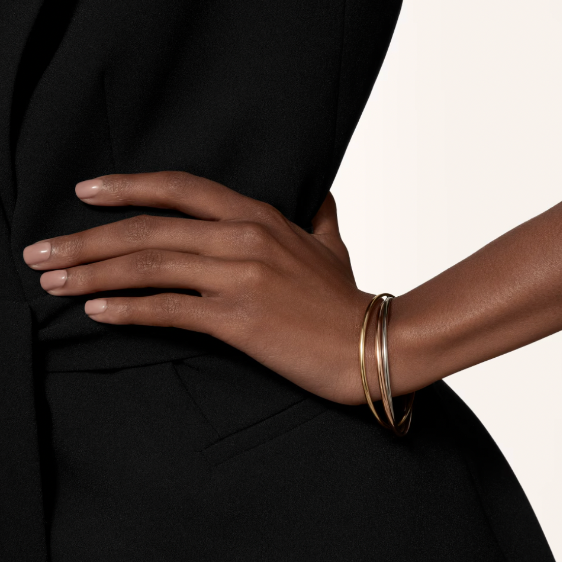 Cartier Trinity Bangle-Charlotte Sayers Antique Jewellery