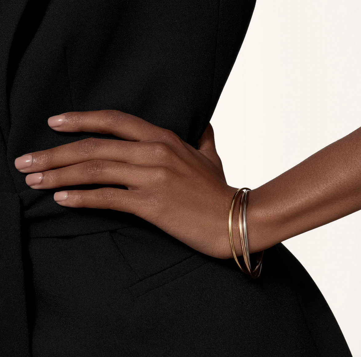 Cartier Trinity Bangle-Charlotte Sayers Antique Jewellery