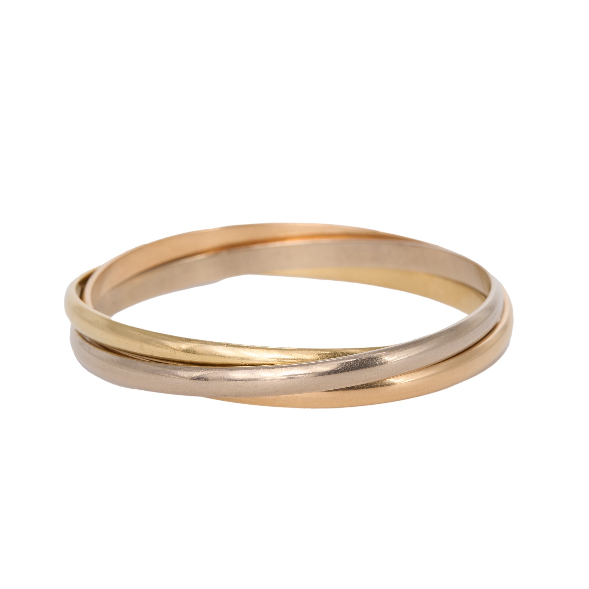 Cartier Trinity Bangle-Charlotte Sayers Antique Jewellery