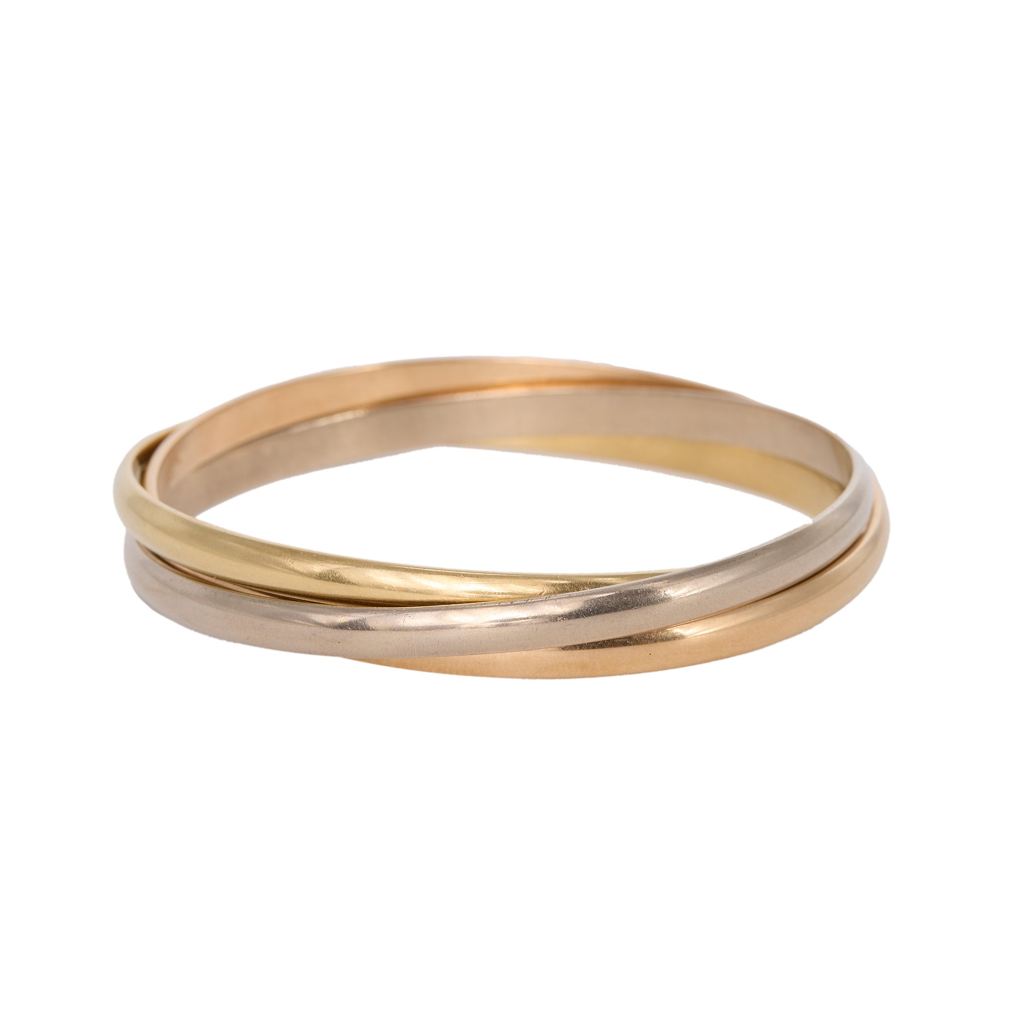 Cartier Trinity Bangle-Charlotte Sayers Antique Jewellery