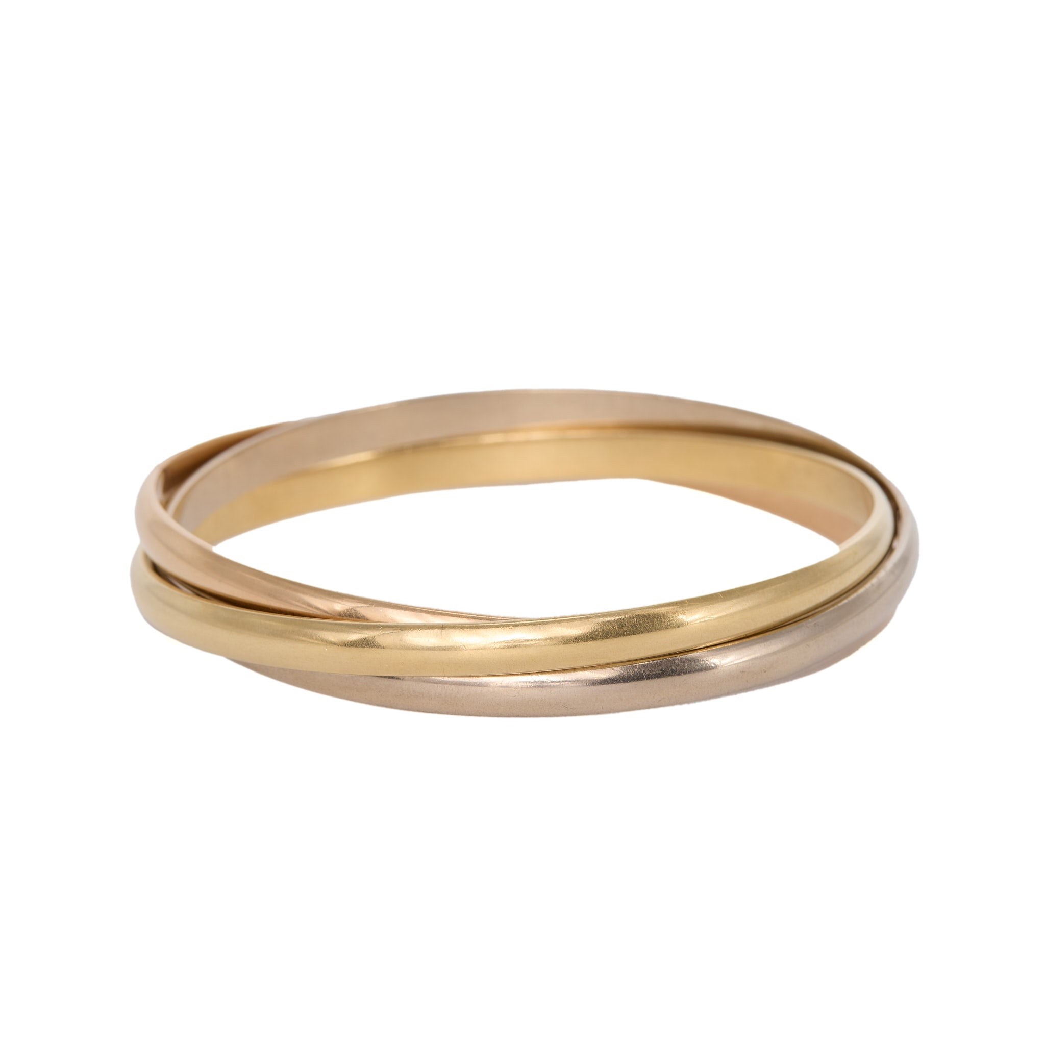 Cartier Trinity Bangle-Charlotte Sayers Antique Jewellery
