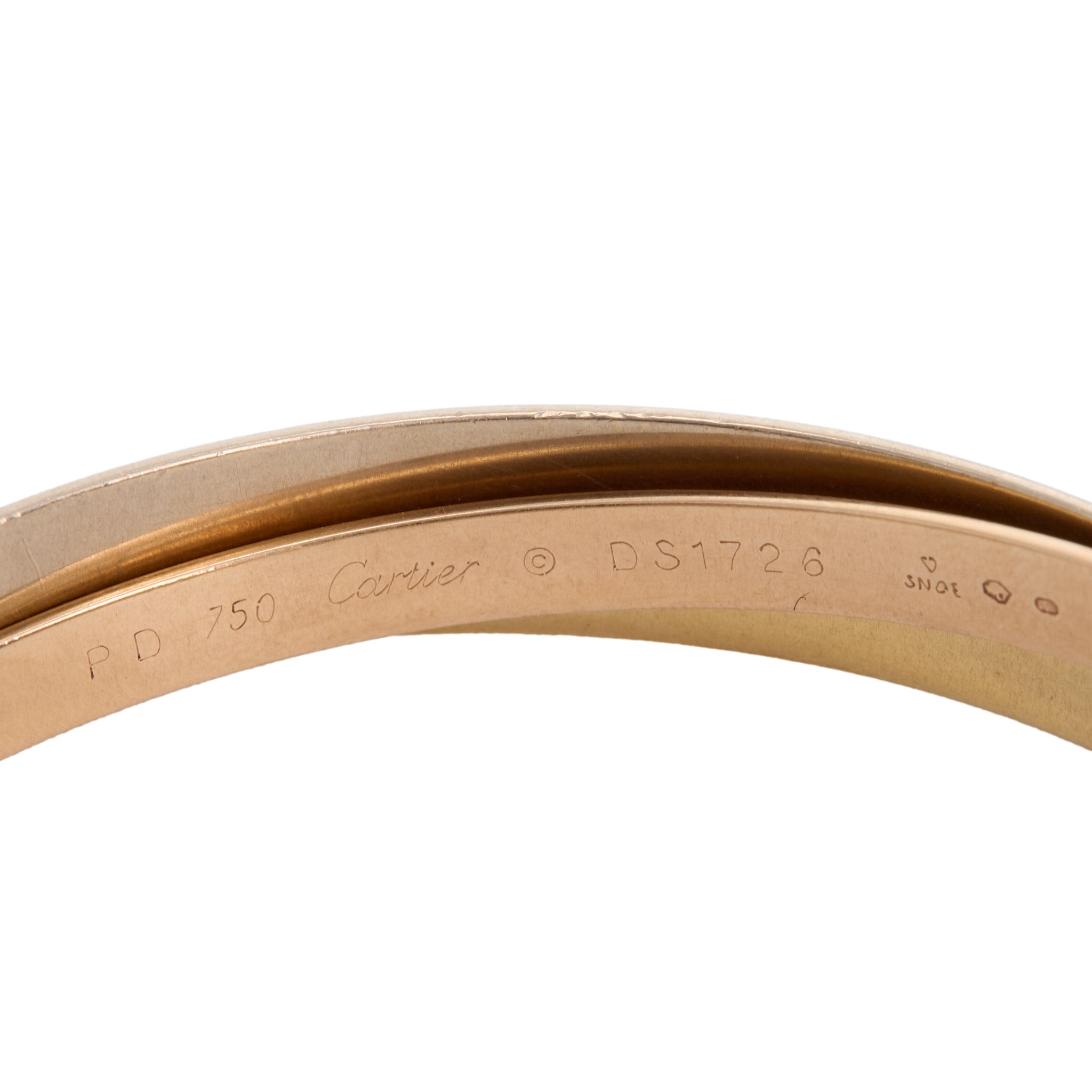 Cartier Trinity Bangle-Charlotte Sayers Antique Jewellery