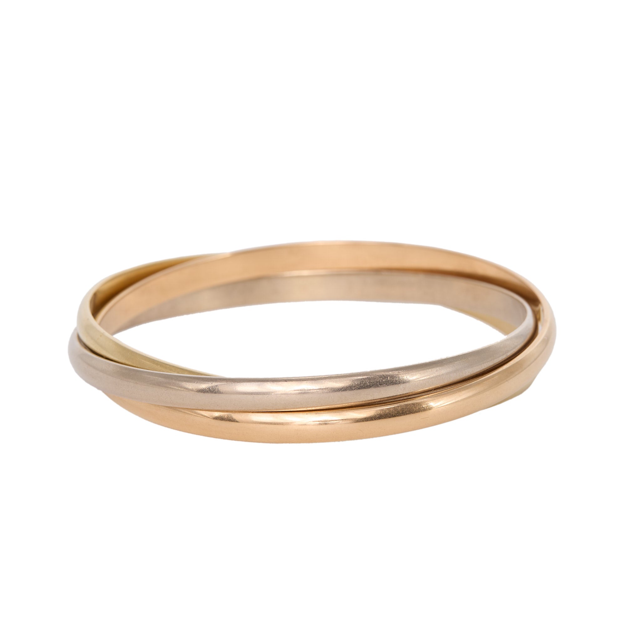 Cartier Trinity Bangle-Charlotte Sayers Antique Jewellery