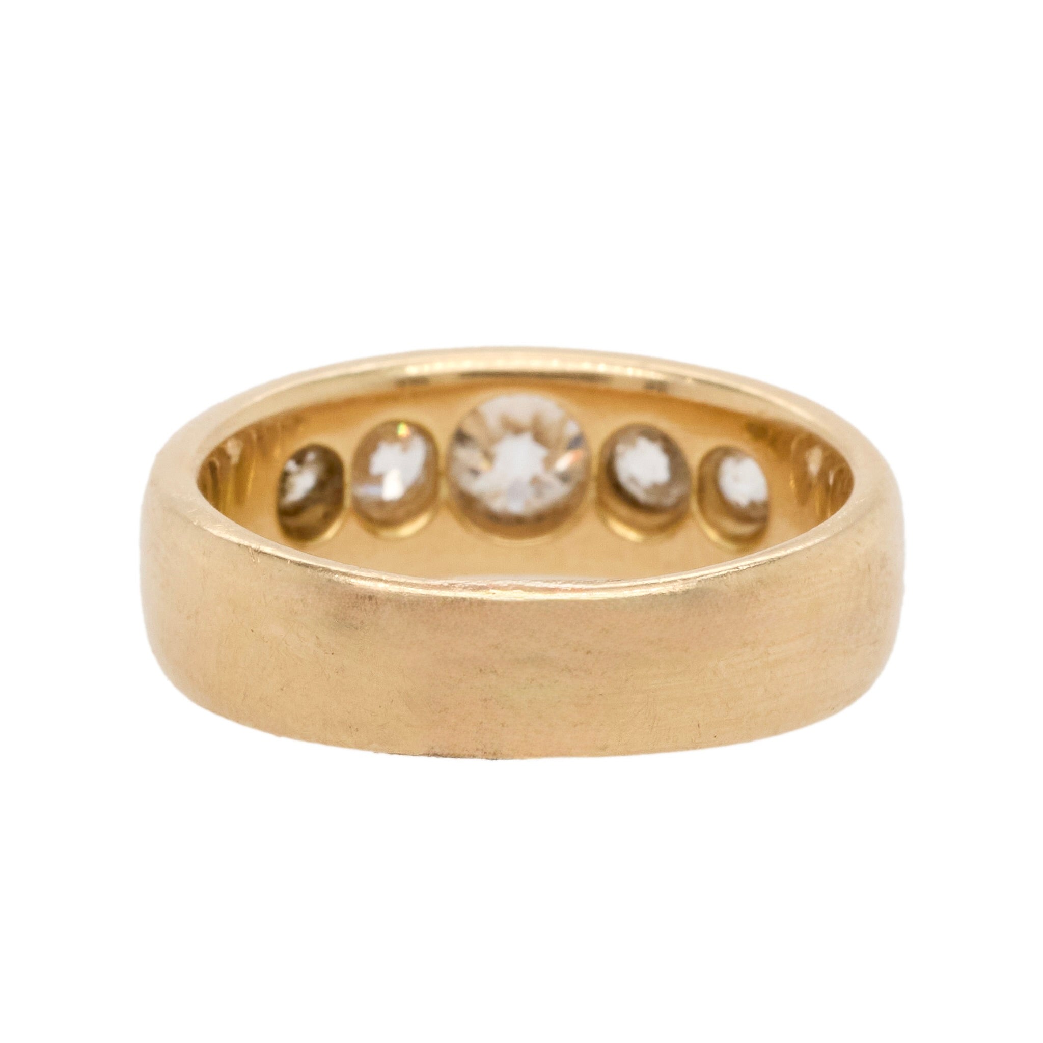 Chunky Diamond Ring-Charlotte Sayers Antique Jewellery