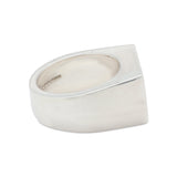 Chunky Silver Ring-Charlotte Sayers Antique Jewellery