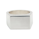 Chunky Silver Ring-Charlotte Sayers Antique Jewellery