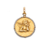 Cupid Pendant-Charlotte Sayers Antique Jewellery