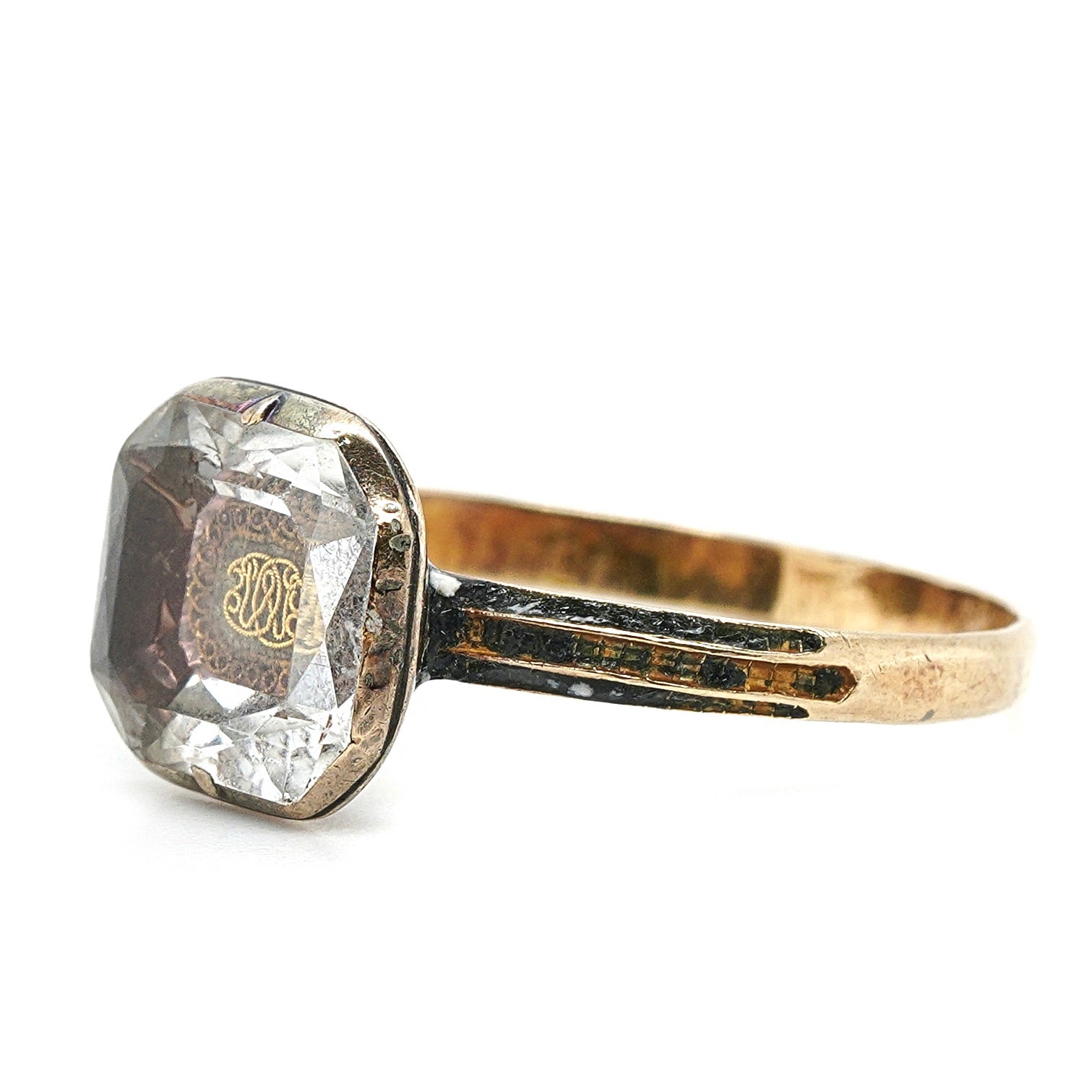 10.5# Red Pietersite Carved Gemstone Crystal Ring, Crystal Healing - Rikoo  Gems and Crystals