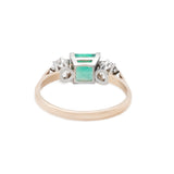 Colombian Emerald and Diamond Ring