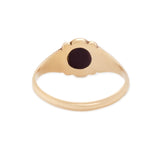 Georgian Natural Pearl and Diamond Ring