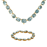 George III Rock Crystal Rivière & Bracelet