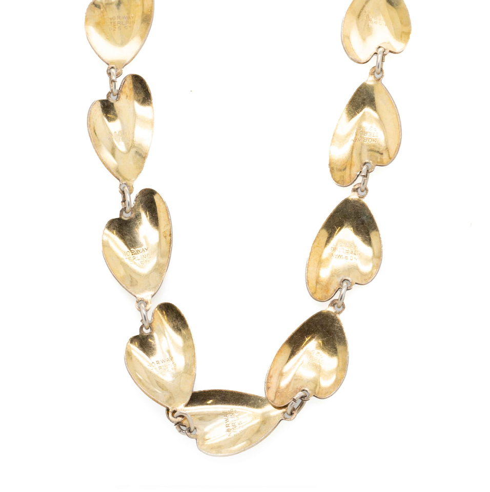 David Anderson Guilloché Enamel Necklace-Charlotte Sayers Antique Jewellery