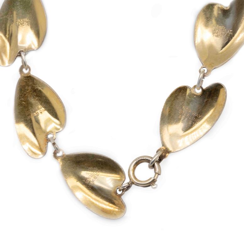 David Anderson Guilloché Enamel Necklace-Charlotte Sayers Antique Jewellery