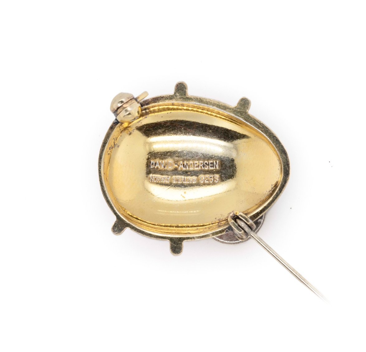 David Anderson Ladybird Brooch-Charlotte Sayers Antique Jewellery