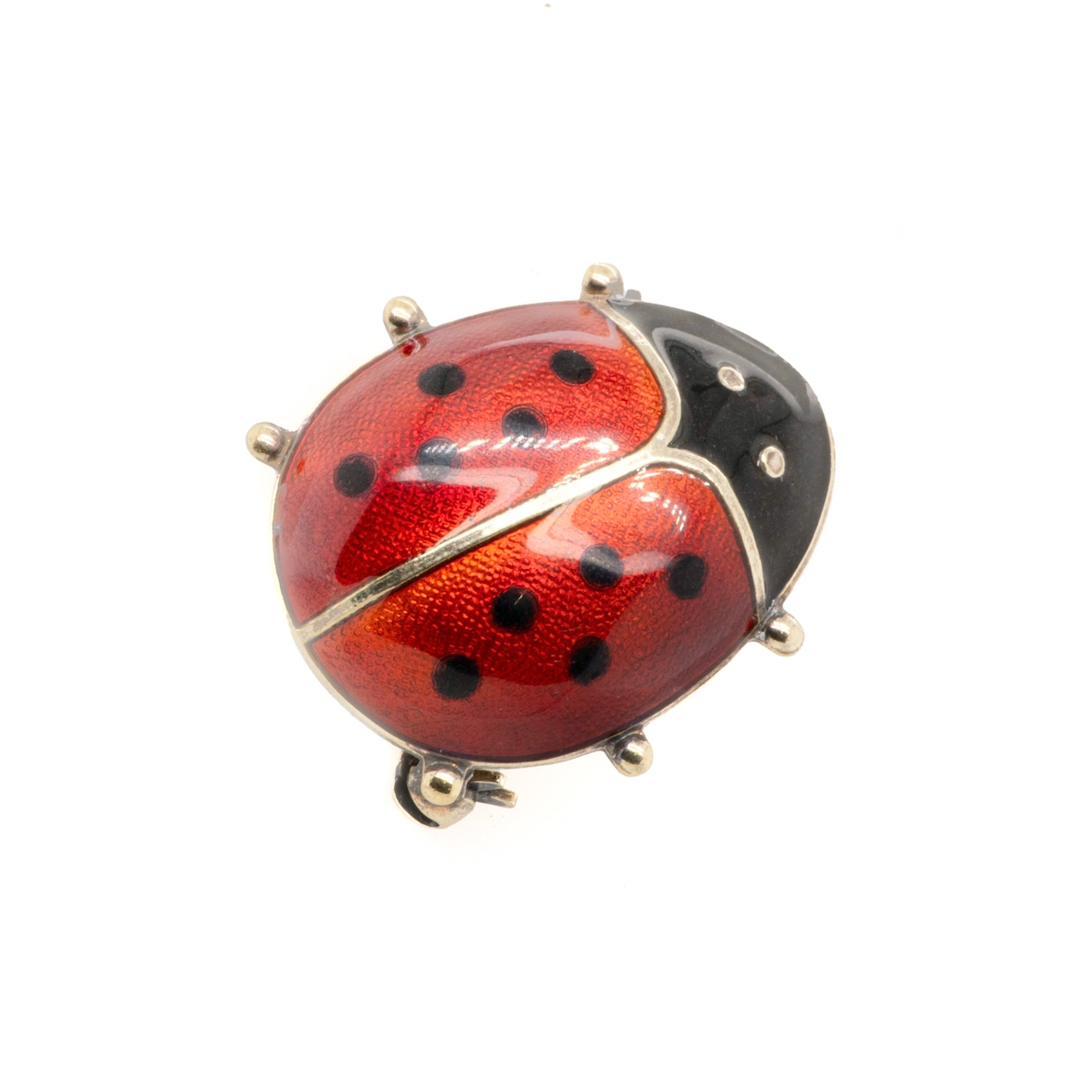 David Anderson Ladybird Brooch-Charlotte Sayers Antique Jewellery